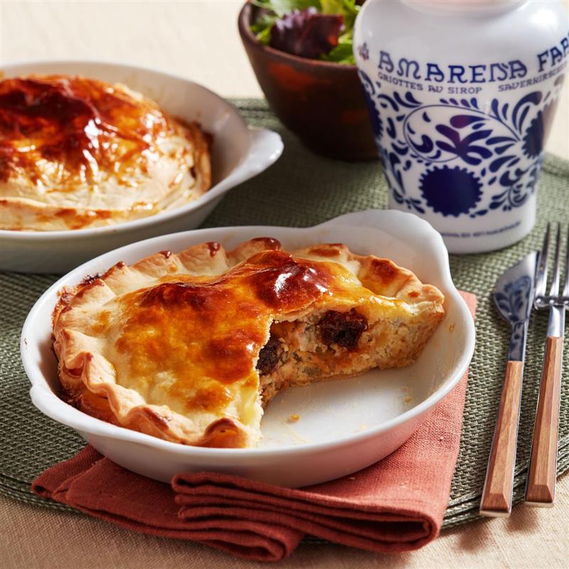 Quiche con formaggio e noci
