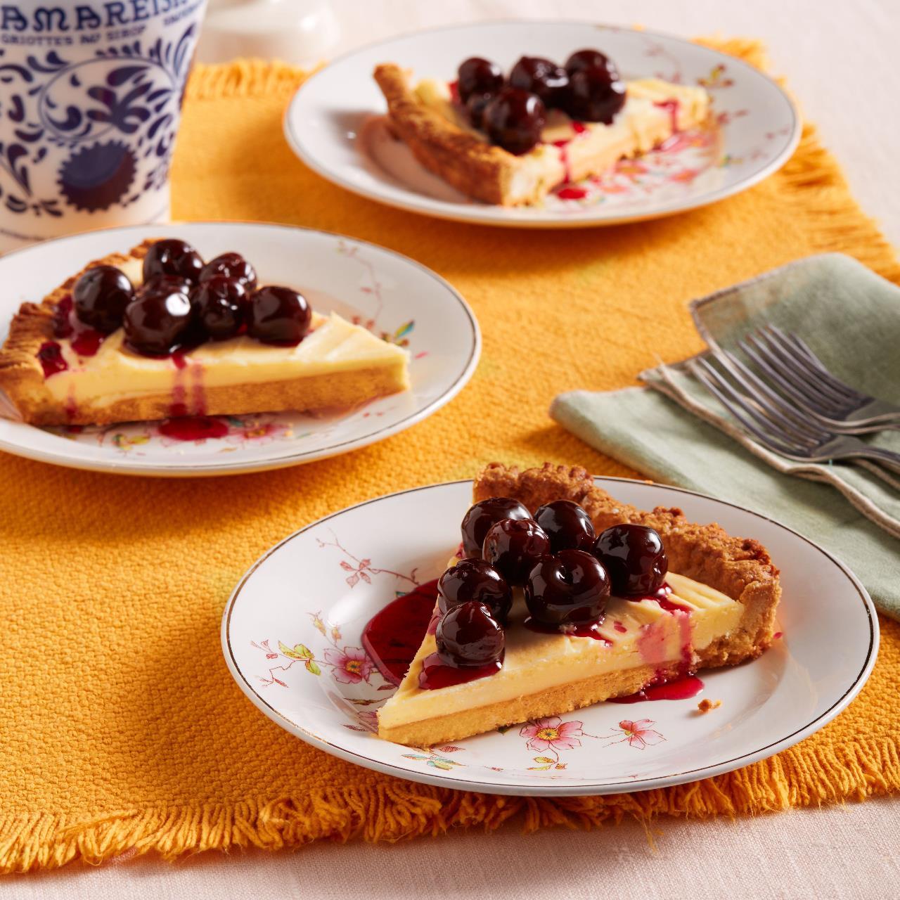 Crostata al cioccolato bianco e Amarena Fabbri